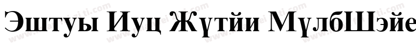 Times New Roman BoldIta字体转换